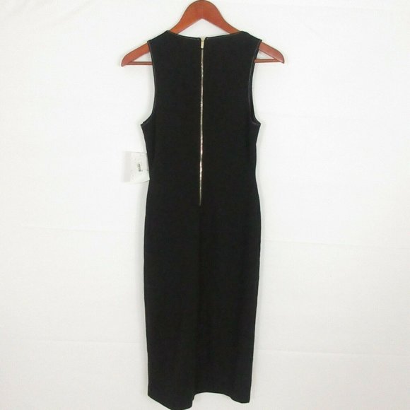 Rachael Zoe Dress women's SMALL sleeveless sheath dress exposed stitch scoop S - Picture 2 of 11